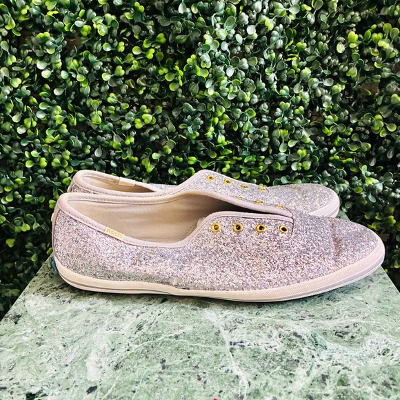 Kate Spade ♠️ Keds New York Women s Glitter Fashion Sneaker - Picture 1 of 11